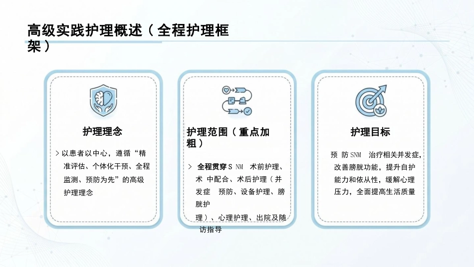 一例脊柱裂伴神经源性膀胱患者的SNM护理个案汇报_第13页