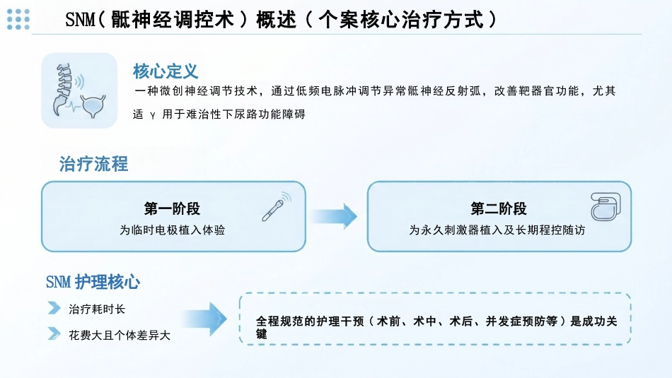 一例脊柱裂伴神经源性膀胱患者的SNM护理个案汇报_第5页