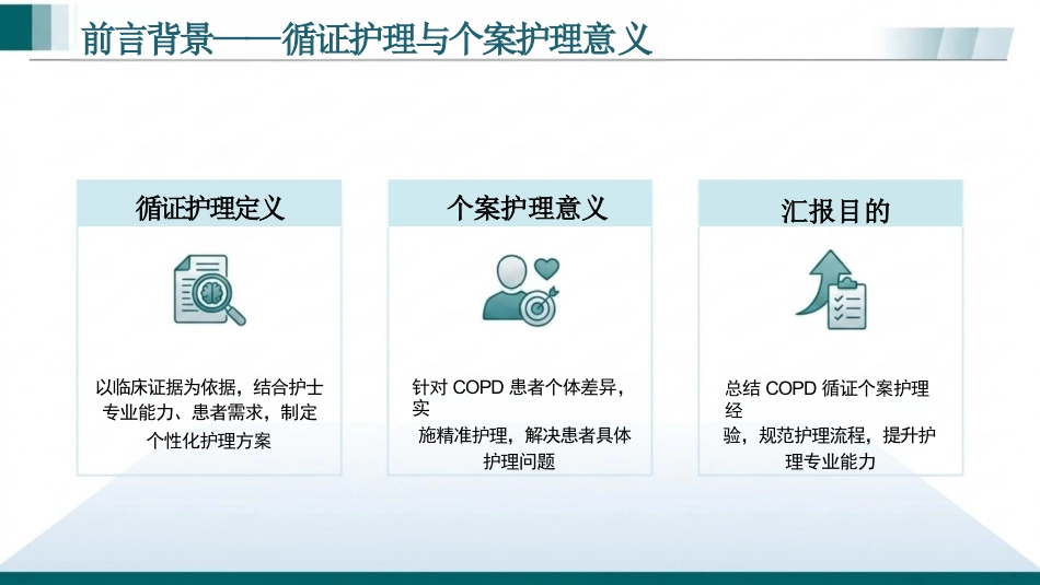 慢性阻塞性肺疾病患者循证个案护理(1)_第4页