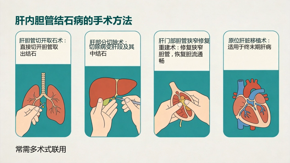 肝内胆管结石_第15页