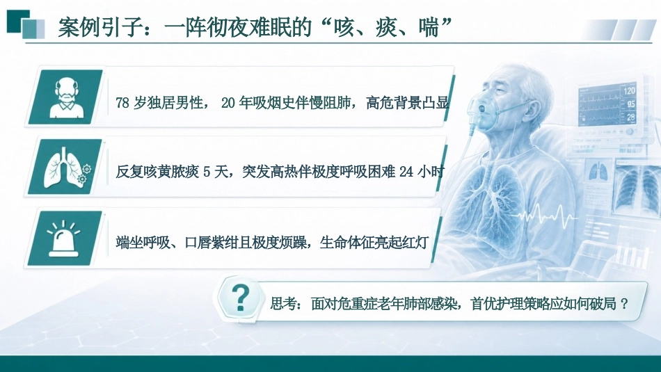 肺部感染性疾病患者护理查房PPT_第2页