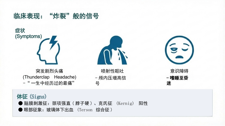 蛛网膜下腔出血护理查房_第5页
