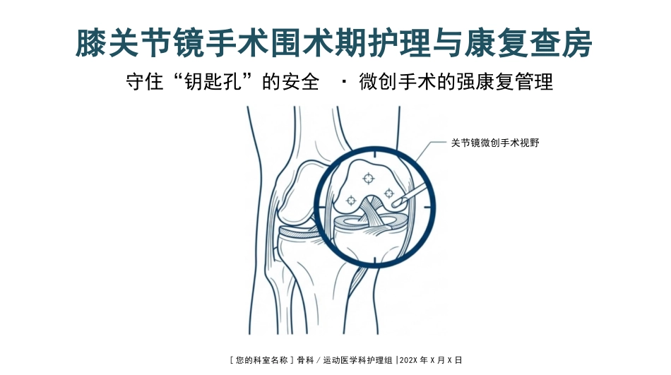 膝关节镜手术护理查房_第1页