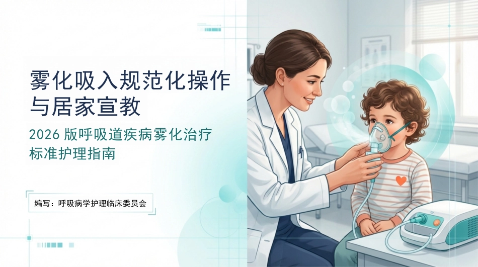 雾化吸入操作指南_第1页