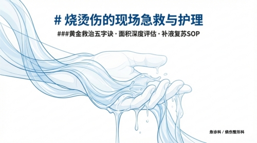 烧烫伤的现场急救与护理