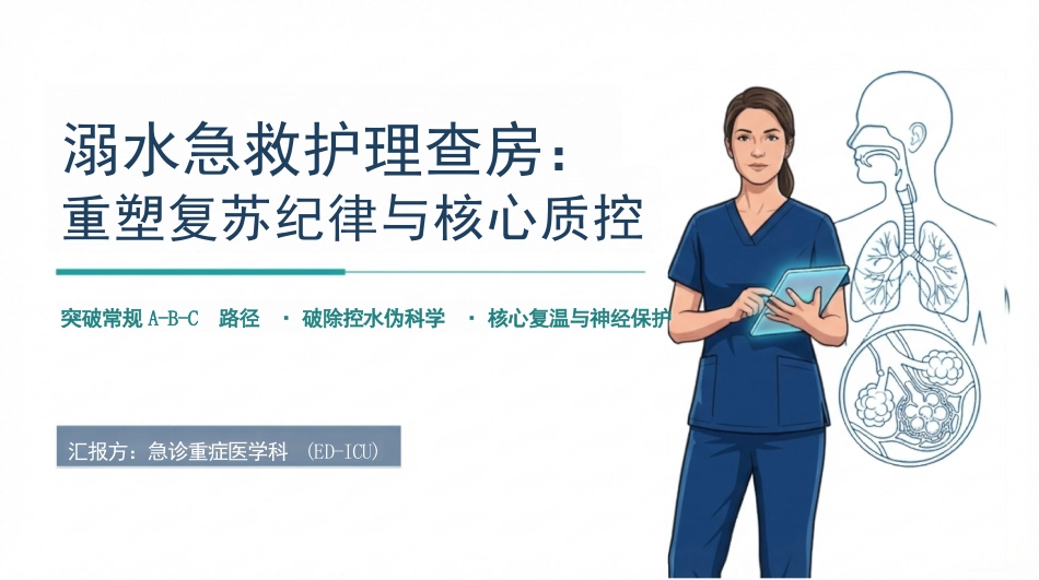 溺水急救护理查房_第1页