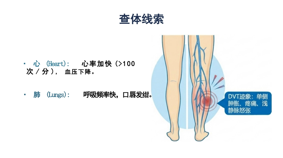 肺栓塞识别与急救策略_第9页