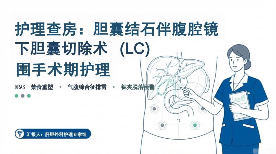 胆囊切除手术护理查房_第1页