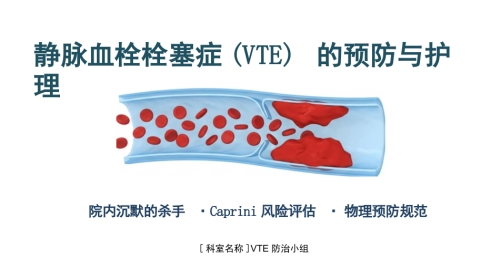 vte静脉血栓的预防与护理