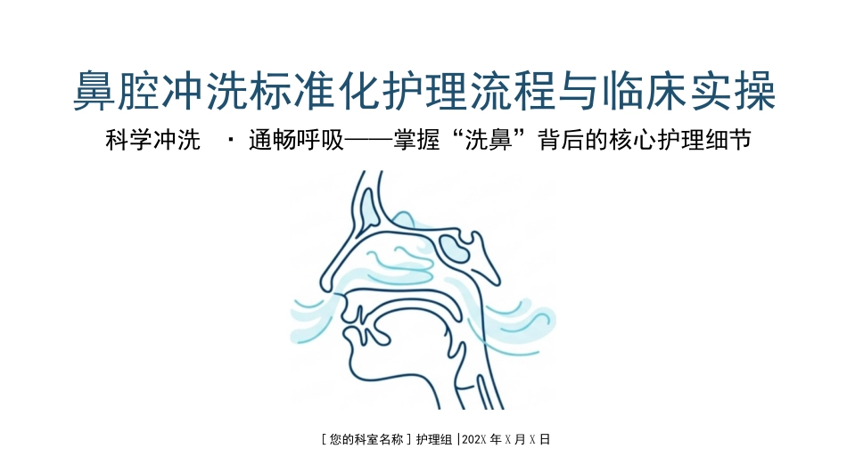 鼻腔冲洗标准化护理流程与实操_第1页