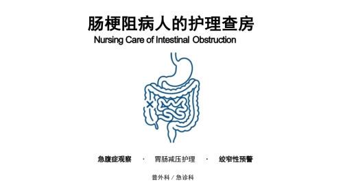 肠阻耿病人的护理