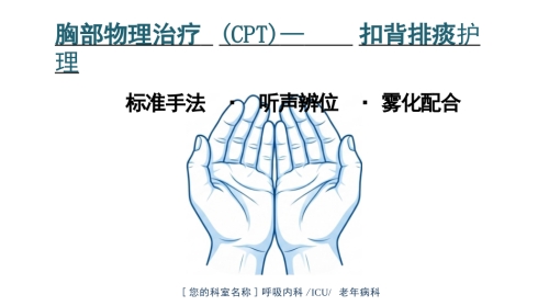 CPT扣背排痰护理实操精要