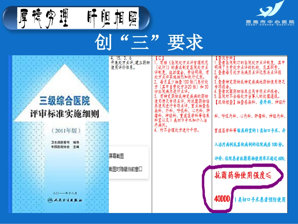 PDCA案例汇报降低住院患者抗菌药物使用强度_第15页