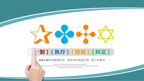 PDCA-循环工作程序及应用阶段总结