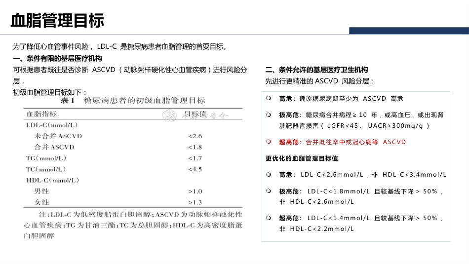国家基层糖尿病患者血脂管理指南（2025版）解读_第7页
