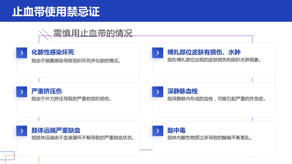 护理小讲课——正确管理与使用止血带_第7页