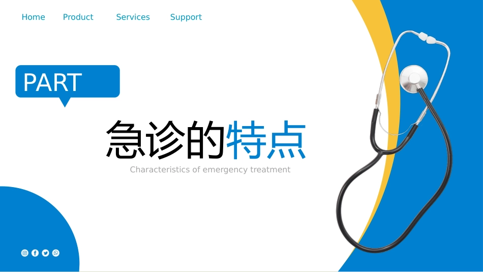 蓝色商务简约急诊护患沟通技巧_第3页