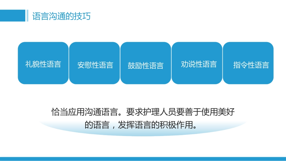 蓝色简约风护患沟通技巧培训_第13页