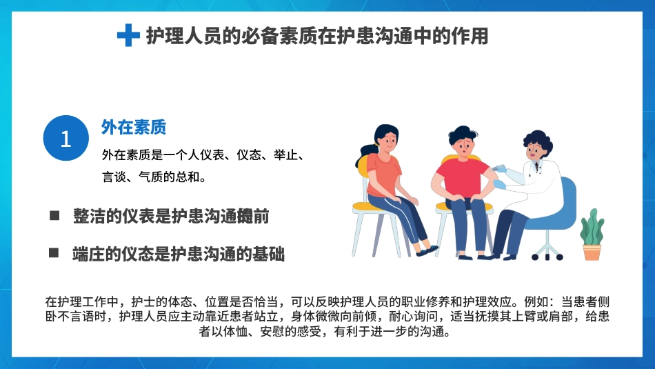 蓝色扁平化医院护患沟通技巧培训_第14页