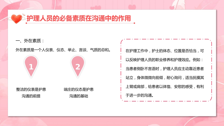 粉色温馨卡通护患沟通技巧培训主题_第14页