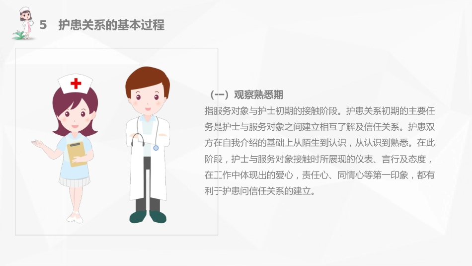 白色简约护患关系护患沟通技巧_第13页