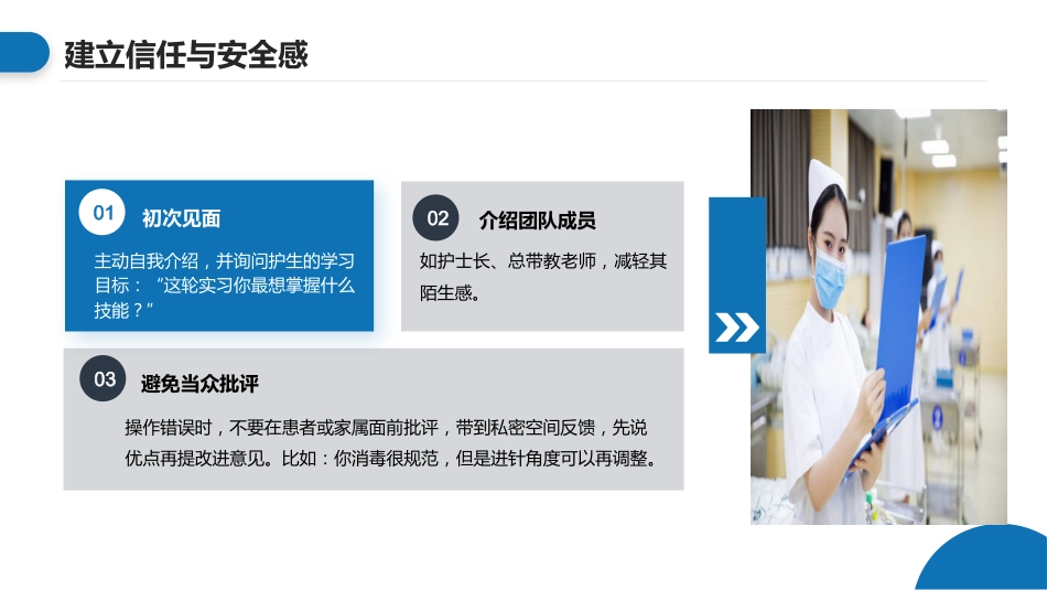 临床护理带教中的人文关怀和有效沟通_第11页