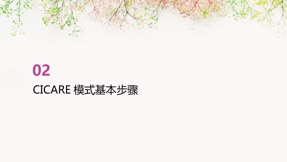 CICARE护患沟通模式PPT_第7页