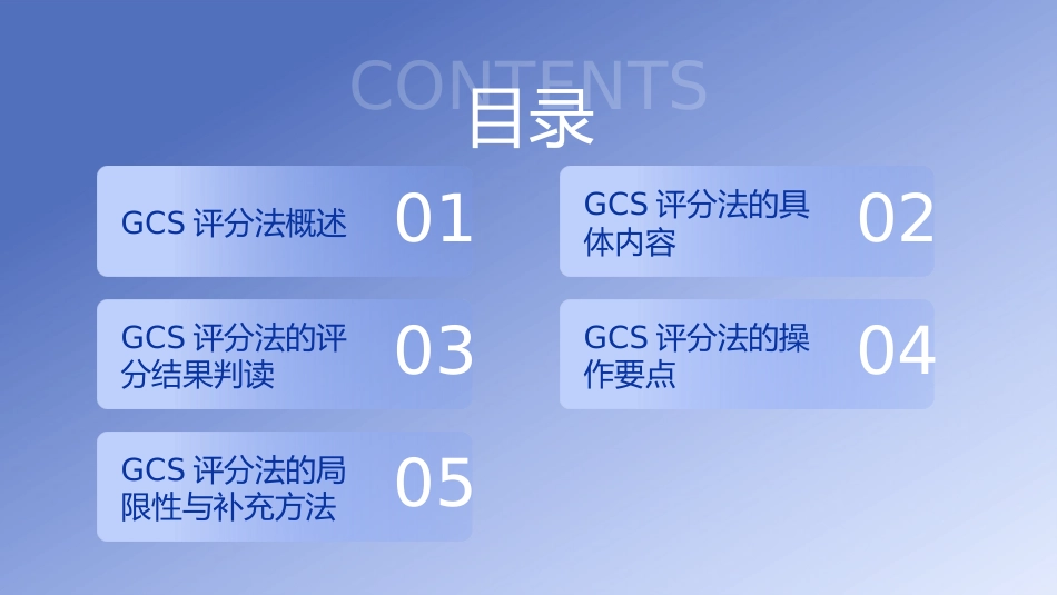 格拉斯哥昏迷评分法详解(GCS)PPT课件_第2页