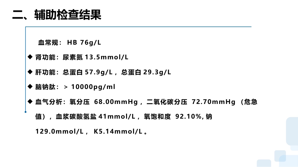 一例心力衰竭合并呼吸衰竭患者的护理查房_第6页