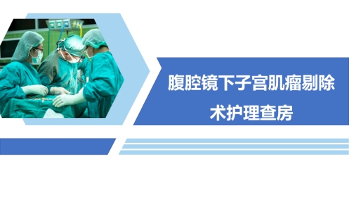 腹腔镜下子宫肌瘤剔除术护理查房