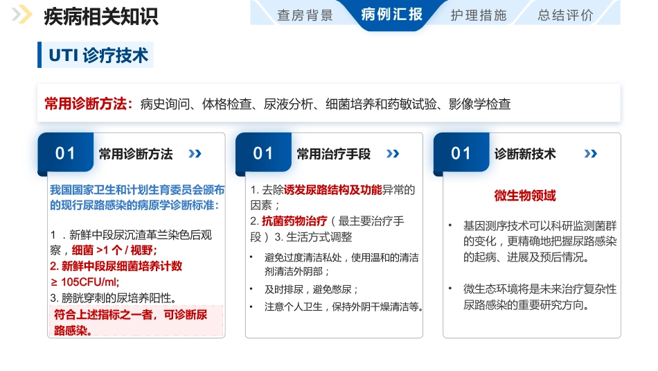 一例基于ACE理念的老年泌尿 系感染患者护理个案_第10页