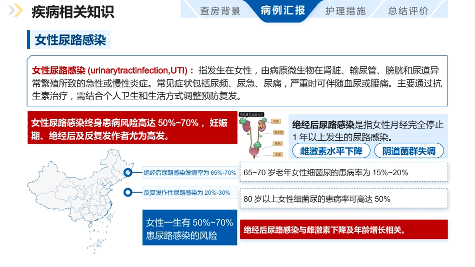 一例基于ACE理念的老年泌尿 系感染患者护理个案_第8页