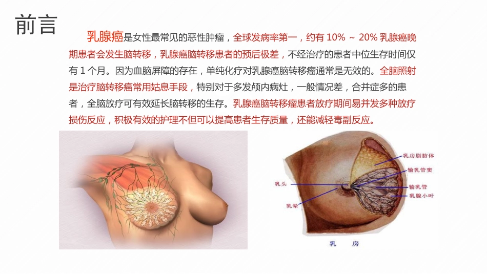一例乳腺癌伴脑转移患者的护理个案_第3页