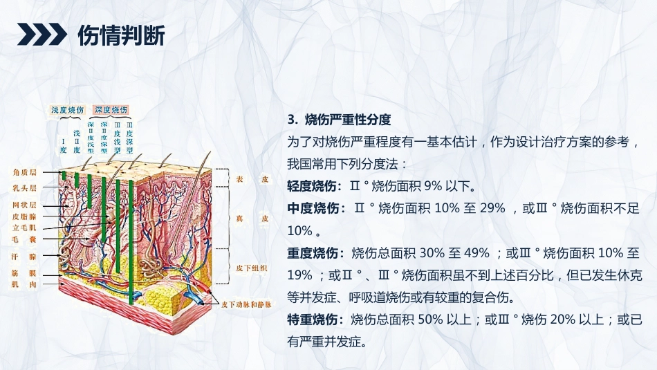 重症护理：烧伤患者护理查房_第9页