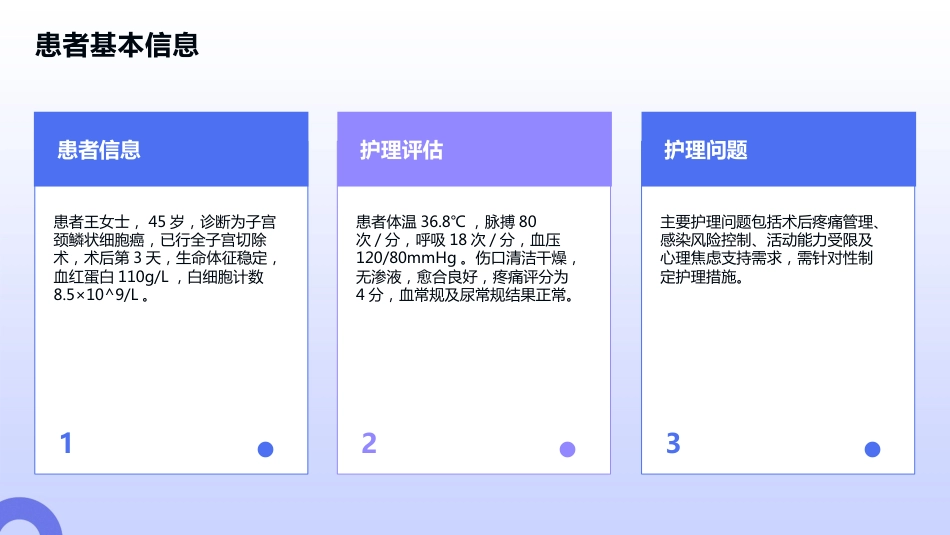 子宫颈癌术后护理查房_第8页