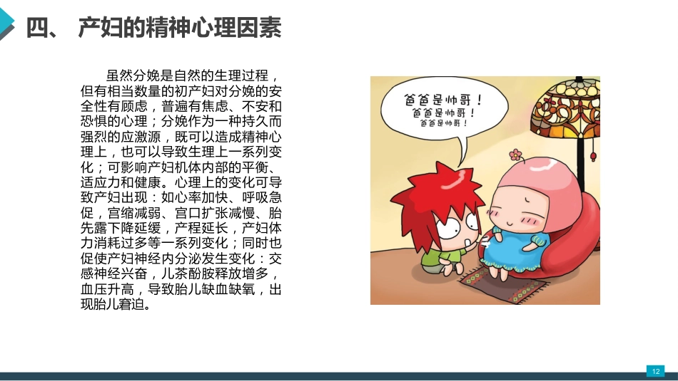 母婴护理课件：正常分娩期妇女的护理_第12页