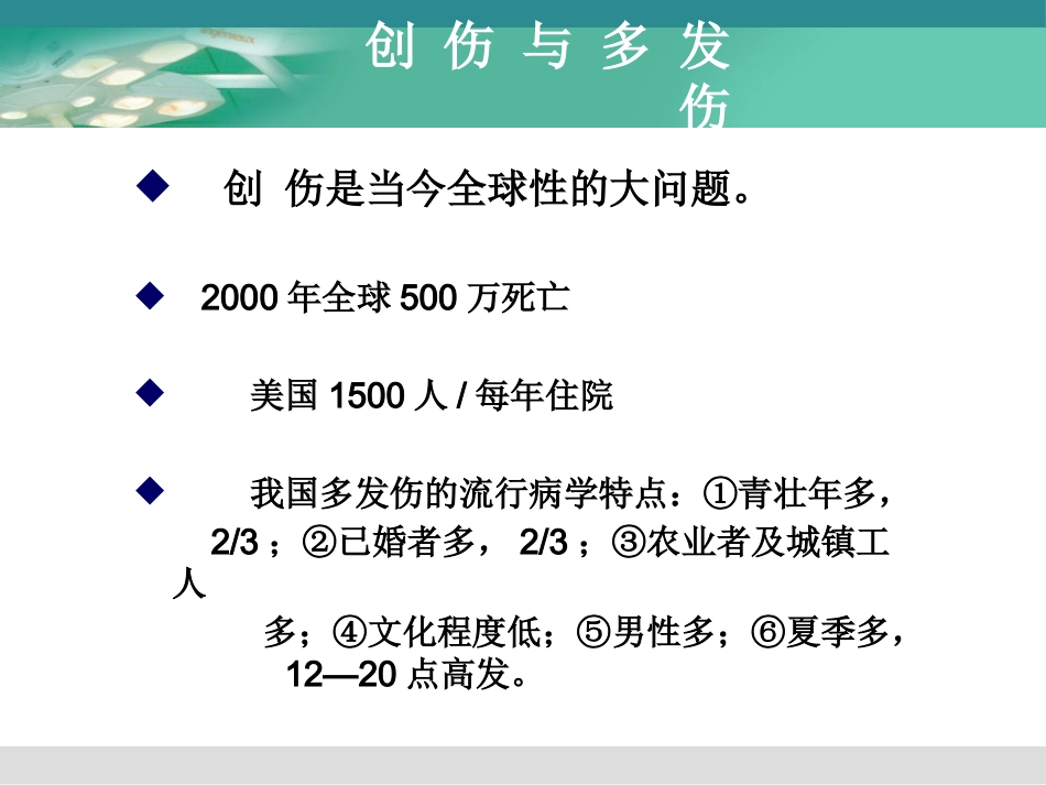 创伤与多发伤的急救护理_第4页