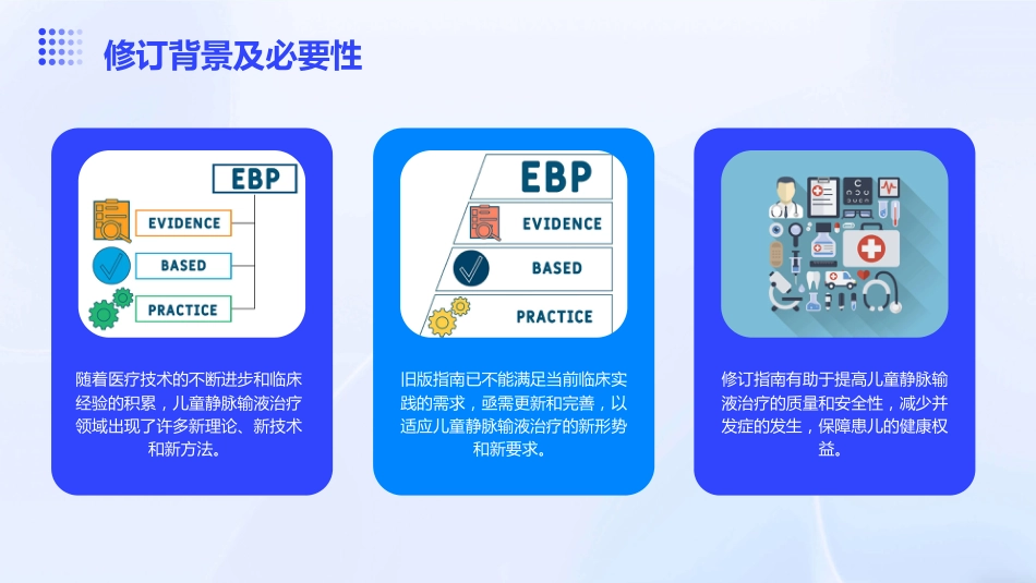 《儿童静脉输液治疗临床实践循证指南》2024版解读概要PPT课件_第4页