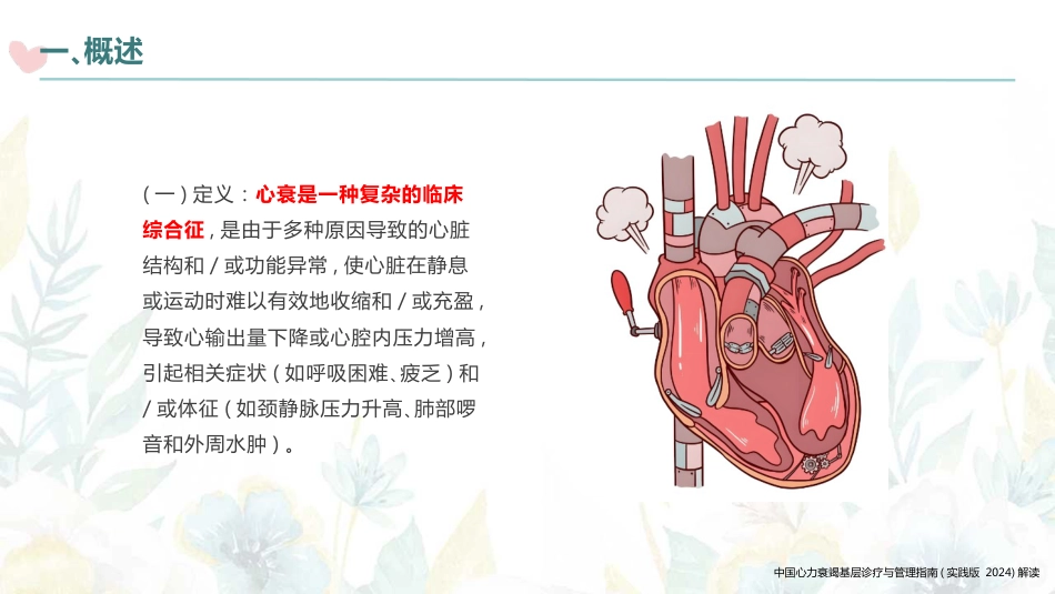 中国心力衰竭基层诊疗与管理指南(实践版2024)解读_第4页