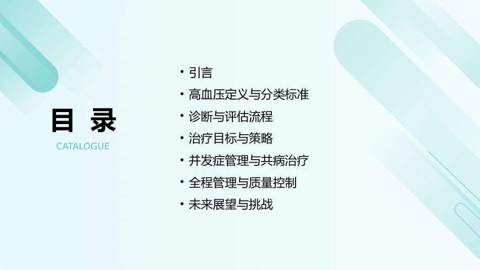 2025版高血压诊疗指南解读PPT_第2页