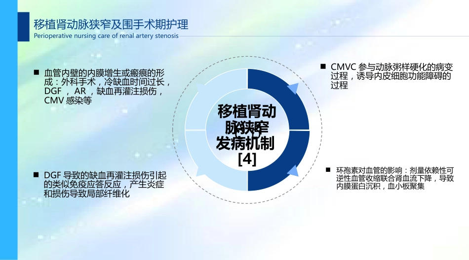 肾移植术后肾动脉狭窄及围手术期的护理_第6页
