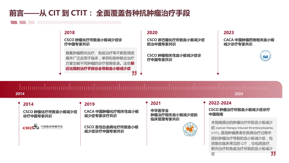 《2024-CSCO肿瘤治疗所致血小板减少症诊疗指南》解读_第3页