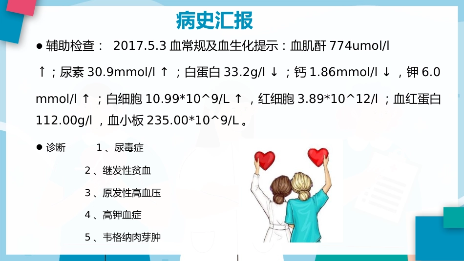 尿毒症的护理查房ppt模板_第7页