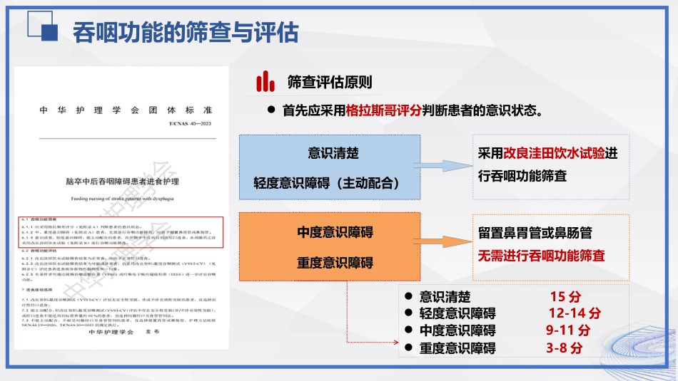 脑卒中吞咽障碍患者的评估与护理_第15页
