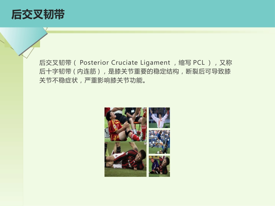 后交叉韧带重建术的护理_第3页