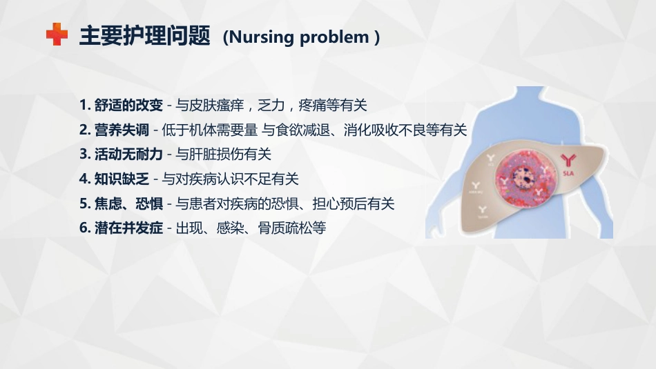 内科护理：自身免疫性肝病护理知识教案课件_第13页