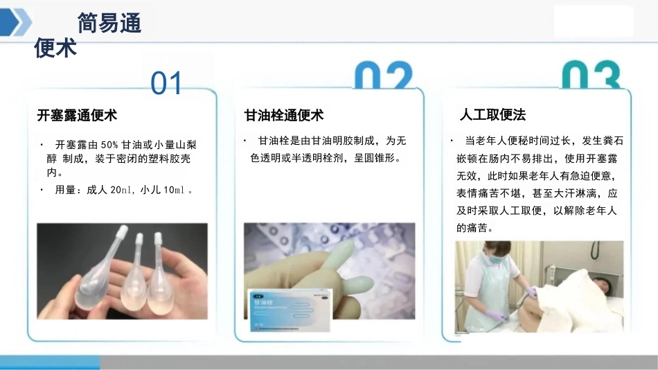 老年常见护理技术-简易通便帮助(老年便秘)_第15页