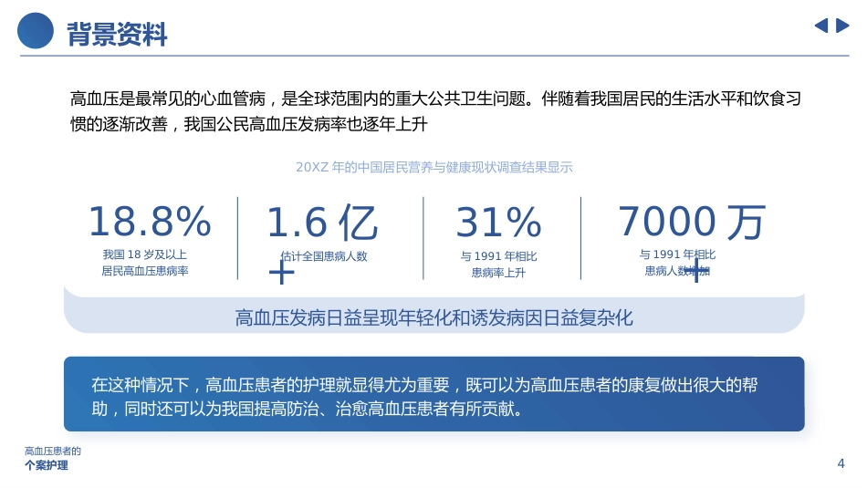 高血压个案护理比赛优秀案例ppt_第4页