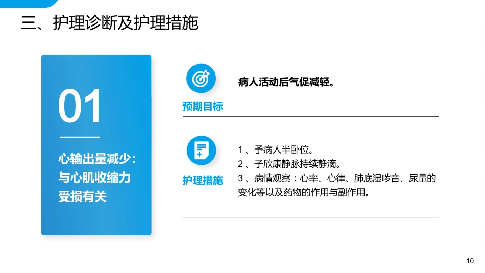内科护理：心衰病人护理查房_第10页