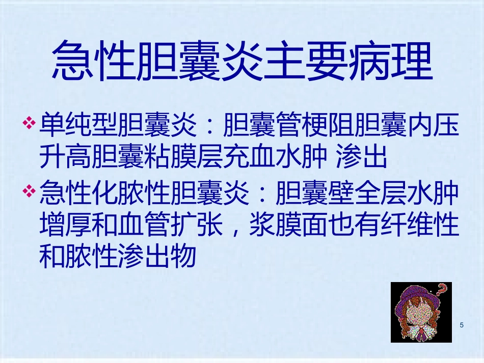 胆囊炎的基础知识与护理_第5页